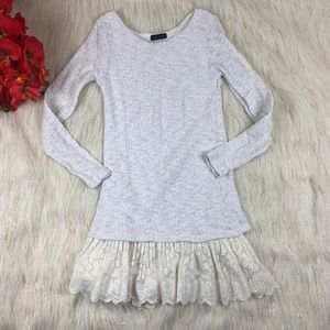 VENUS lace sweater dress